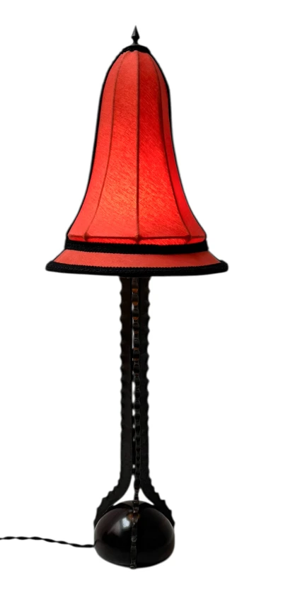 Art Deco Amsterdamse School Table Lamp by Piet Kramer, 1920s